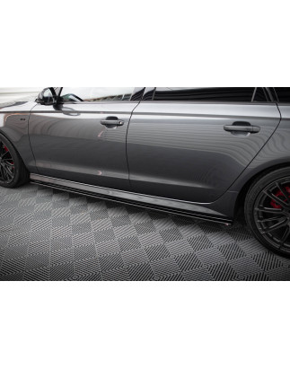 Diffusori minigonne V.1 Audi A6 / A6 C7 S-line/ S6 C7 Facelift (Cod. M-AU-A6-C7F-SLINE-SD1G)