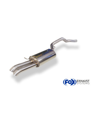 VW Bus T5/T6 4MOTION Silenziatore posteriore – 2x63 Tipo 28 (Cod. F-VW131022-724)