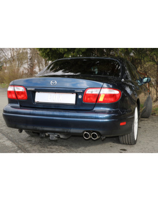 Mazda Xedos 6 Tipo CA Silenziatore posteriore – 2x76 Tipo 16 (Cod. F-MA051002-128)