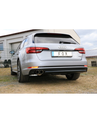 Audi A4 B9 – 3,0l TDI quttrao Silenziatore posteriore – 2x80 Tipo 25 (Cod. F-AU121011-290)