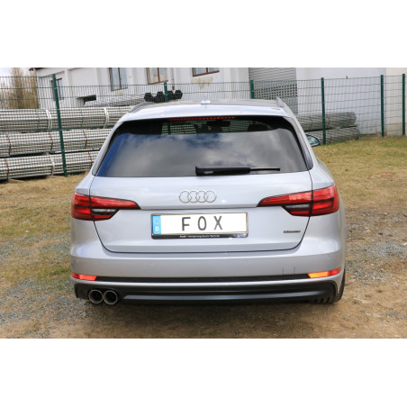 Audi A4 B9 – 3,0l TDI quttrao Silenziatore posteriore – 2x80 Tipo 25 (Cod. F-AU121011-290)