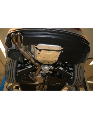 Audi A4 B9 – 3,0l TDI quttrao Silenziatore posteriore – 2x80 Tipo 25 (Cod. F-AU121011-290)