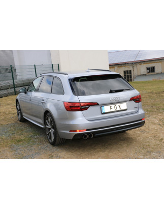 Audi A4 B9 – 3,0l TDI quttrao Silenziatore posteriore – 2x80 Tipo 25 (Cod. F-AU121011-290)