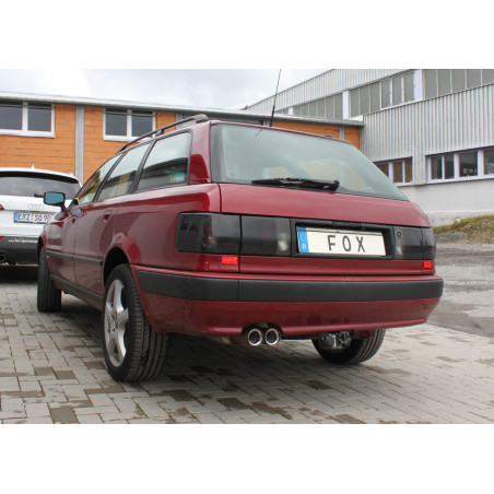 Audi 80 Tipo B4 quattro Silenziatore posteriore – 2x76 Tipo 10 (Cod. F-AU013022-028)