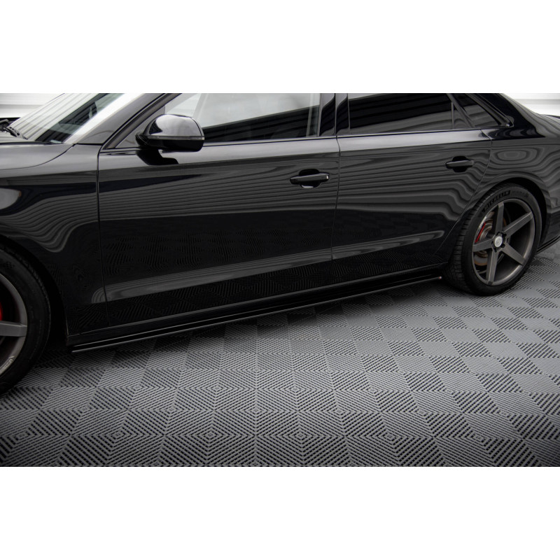 Diffusori minigonne Audi A8 D4 (Cod. M-AU-A8-D4-SD1G)