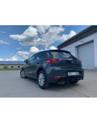 Seat Ibiza V – KJ Silenziatore posteriore senza – 2x80 Tipo 25 (Cod. F-SE024012-290)