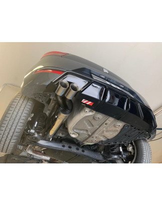 Seat Ibiza V – KJ Silenziatore posteriore senza – 2x80 Tipo 25 (Cod. F-SE024012-290)