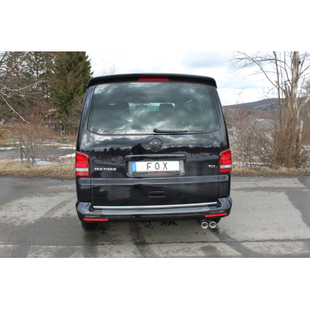 VW Bus T5/ T6 Silenziatore posteriore – 2x88x74 Tipo 33 (Cod. F-VW131012-364)