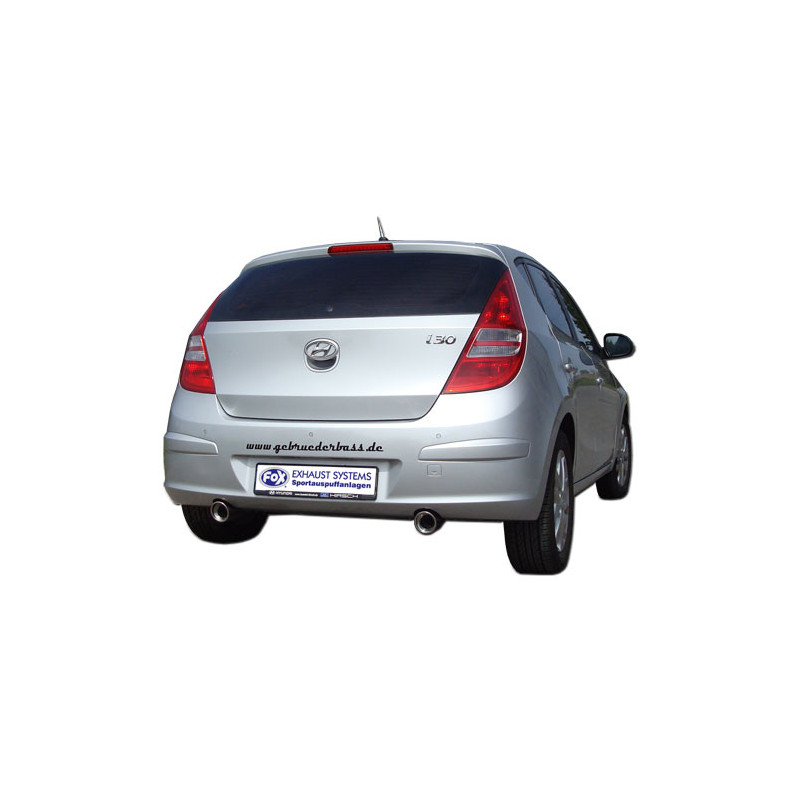 Hyundai i30 Silenziatore uscita posteriore – 1x90 Tipo 17 destra e sinistra (Cod. F-HY140003-151)