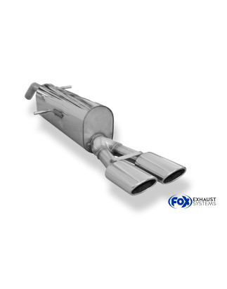 Peugeot 308 cc Silenziatore posteriore – 2x106x71 Tipo 32 (Cod. F-PE032011-346)