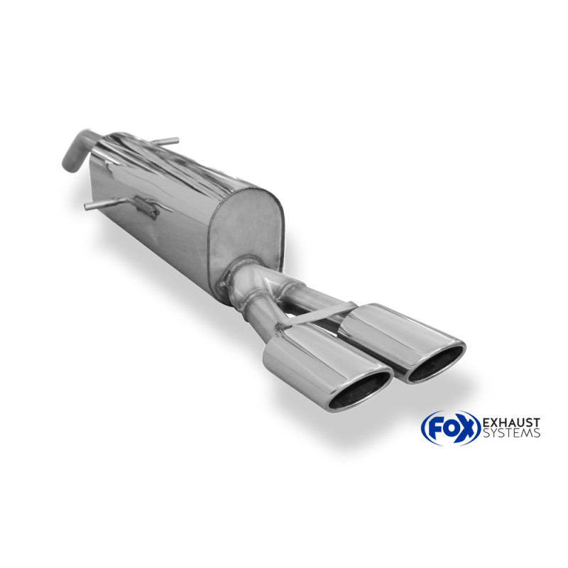 Peugeot 308 cc Silenziatore posteriore – 2x106x71 Tipo 32 (Cod. F-PE032011-346)