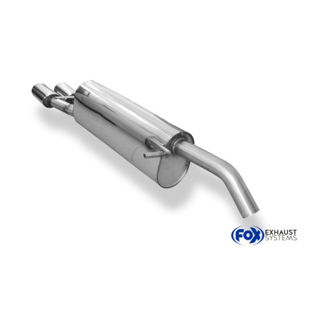 Peugeot 308 cc Silenziatore posteriore – 2x106x71 Tipo 32 (Cod. F-PE032011-346)