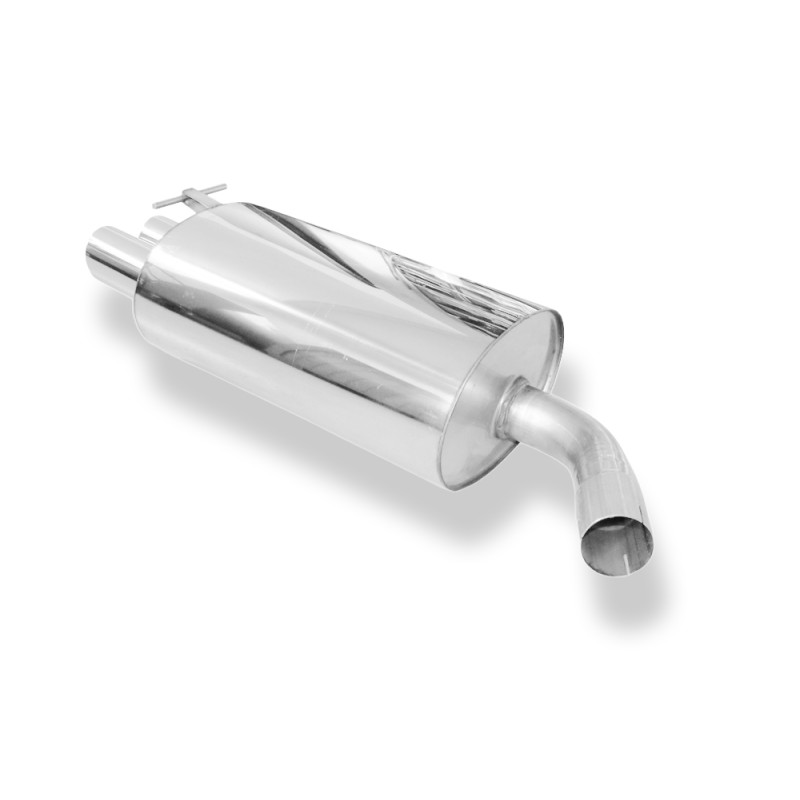 BMW X3 – X53 Silenziatore posteriore – 2x80 Tipo 25 (Cod. F-BM100022-290)