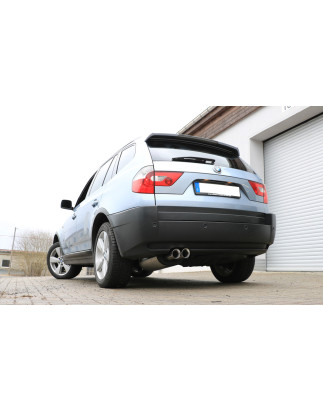BMW X3 – X53 Silenziatore posteriore – 2x80 Tipo 25 (Cod. F-BM100022-290)