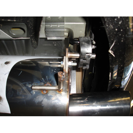 Opel Corsa D Silenziatore posteriore con uscite destra e sinistra (duplex) – 1x90 Tipo 13 r (Cod. 
