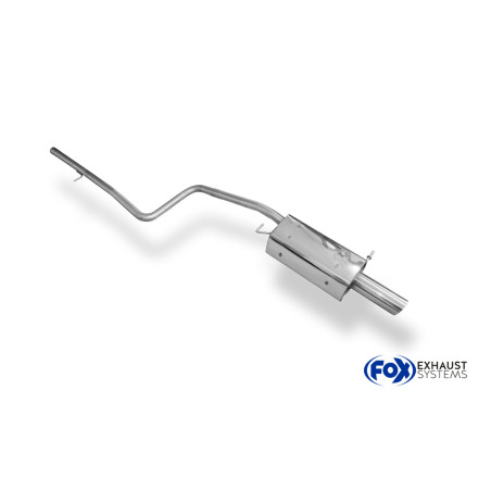 Ford Fiesta VI Silenziatore posteriore incl. connection pipe al the c (Cod. F-FO012021-091)