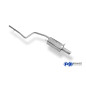 Ford Fiesta VI Silenziatore posteriore incl. connection pipe al the c (Cod. F-FO012021-091)