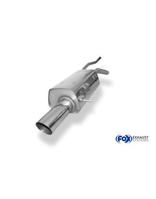 Ford Fiesta VI Silenziatore posteriore incl. connection pipe al the c (Cod. F-FO012021-091)