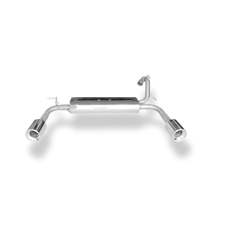 Citroen C1 II Silenziatore posteriore con uscite destra e sinistra (duplex) – 1x90 Tipo 13 (Cod. F