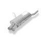 BMW E46 316/ 318 Silenziatore posteriore doppia uscita – 2x76 Tipo 10 (Cod. F-BM022022-008)