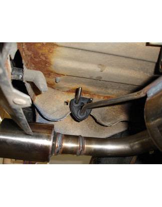 Peugeot 205 Silenziatore uscita posteriore destra e sinistra – 1x90 tipo (Cod. F-PE020005-071)