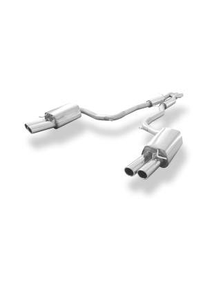 Audi RS6 4F Silenziatore anteriore destra e sinistra (Cod. F-AU072040-VSD)