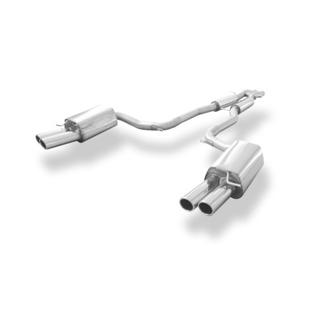 Audi RS6 4F Silenziatore anteriore destra e sinistra (Cod. F-AU072040-VSD)