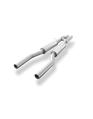 Audi RS6 4F Silenziatore anteriore destra e sinistra (Cod. F-AU072040-VSD)