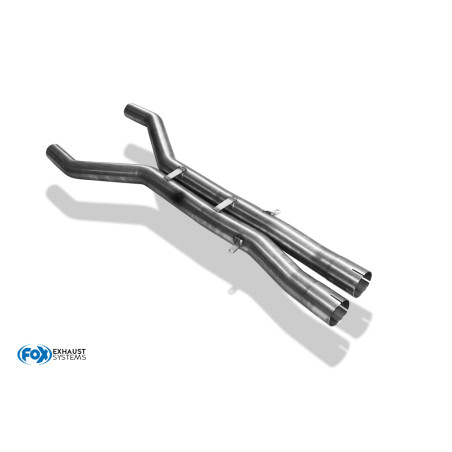 BMW E60 M5 mid silencer tubo sostitutivo (Cod. F-BM032080-MER)