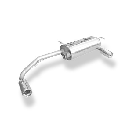 Suzuki Jimny Silenziatore posteriore con uscite destra e sinistra (duplex) – 1x80 Tipo 13 r (Cod. 