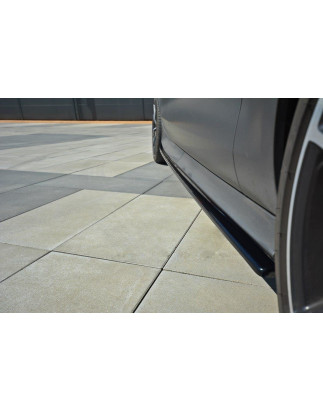 Diffusori minigonne V.1  Audi RS7 C7 (Cod. M-AU-RS7-1F-SD1G)