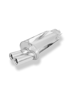 Volvo V40/ S40 Silenziatore posteriore – 2x80 Tipo 13 (Cod. F-VO030012-070)