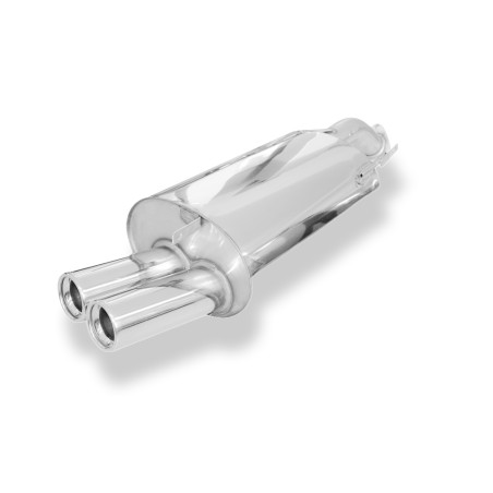 Volvo V40/ S40 Silenziatore posteriore – 2x80 Tipo 13 (Cod. F-VO030012-070)