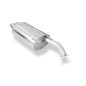 Volvo V40/ S40 Silenziatore posteriore – 2x80 Tipo 13 (Cod. F-VO030012-070)