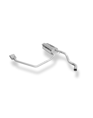 Skoda Roomster 5J Silenziatore posteriore destra e sinistra – 130x50 Tipo 52 (Cod. F-SK080013-581)