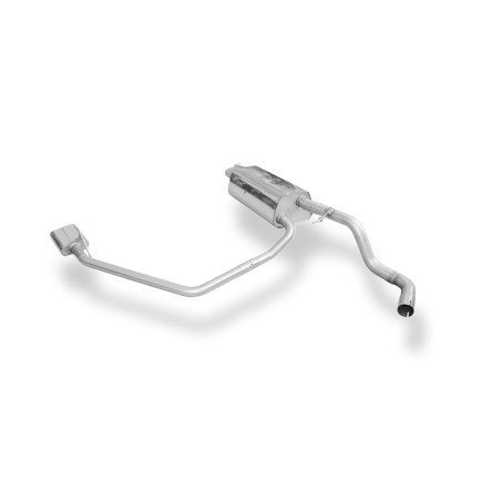 Skoda Roomster 5J Silenziatore posteriore destra e sinistra – 130x50 Tipo 52 (Cod. F-SK080013-581)