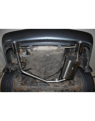Nissan Primera P12 Caravan Silenziatore posteriore con uscite destra e sinistra - (Cod. F-NI062003-0