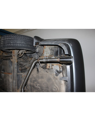 Nissan Primera P12 Caravan Silenziatore posteriore con uscite destra e sinistra - (Cod. F-NI062003-0