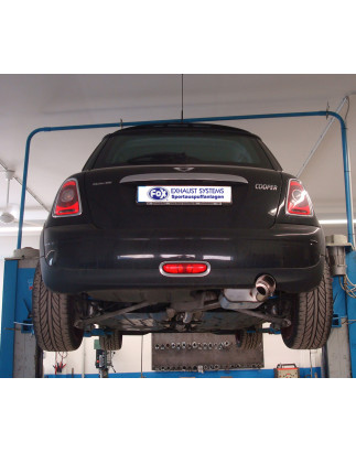 Mini Cooper R56 Silenziatore posteriore – 1x100 Tipo 14 (Cod. F-MN021031-093)