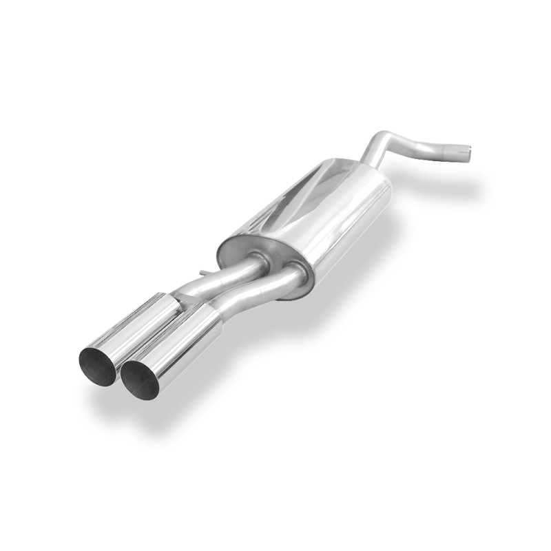 Audi A4 Tipo B5 Silenziatore posteriore – 2x76 Tipo 10 (Cod. F-AU060002-008)