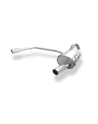 Nissan Primera P12 Caravan Silenziatore posteriore con uscite destra e sinistra - (Cod. F-NI062003-1