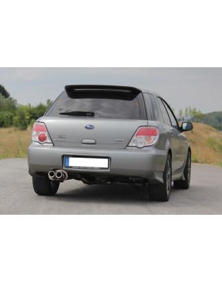 Subaru Impreza Tipo WRX/ STI Silenziatore posteriore Ø70mm – 2x80 tipo (Cod. F-SU041002-070)