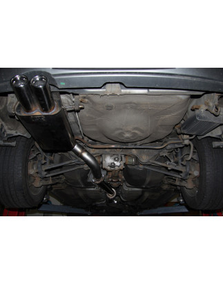 Subaru Impreza Tipo WRX/ STI Silenziatore posteriore Ø70mm – 2x80 tipo (Cod. F-SU041002-070)