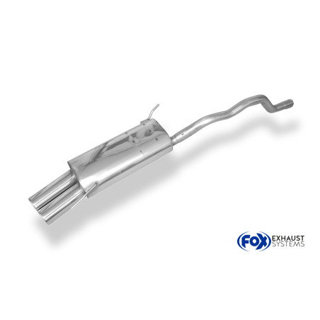 VW Bus T4 Syncro Silenziatore posteriore incl. connection pipe con h (Cod. F-VW130022-070)