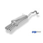 VW Bus T4 Syncro Silenziatore posteriore incl. connection pipe con h (Cod. F-VW130022-070)