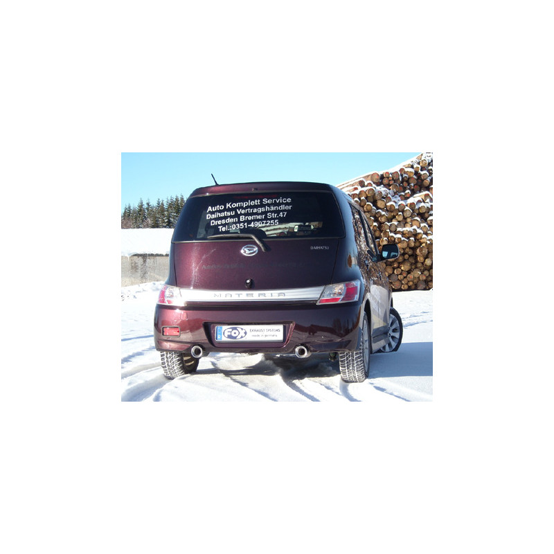 Daihatsu Materia Silenziatore posteriore destra e sinistra – 1x90 Tipo 13 ri (Cod. F-DA020015-071)