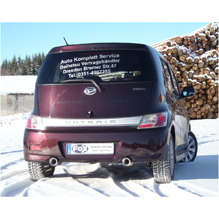Daihatsu Materia Silenziatore posteriore destra e sinistra – 1x90 Tipo 13 ri (Cod. F-DA020015-071)