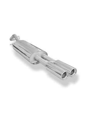 Audi A4 Tipo B5 Silenziatore posteriore – 2x76 Tipo 13 (Cod. F-AU060002-068)