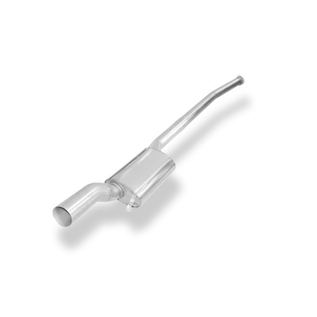 Audi Urquattro Silenziatore anteriore Ø76mm (Cod. F-AU010050-VSD)