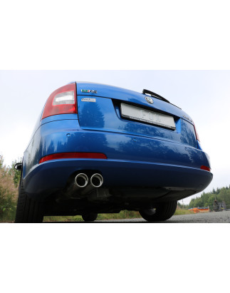 Skoda Octavia Tipo 1Z RS Silenziatore posteriore destra e sinistra – 2x80 Ty (Cod. F-SK061062-148)